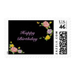 Joyful Flowers-Happy Birthday Stamps