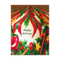 Joyful Hoilday Greetings_ postcards by ELENNE Joyful Hoilday Greetings_ postcards