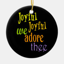 Joyful, Joyful Christmas Ornaments