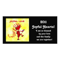 Joyful Love Forever Photo Card