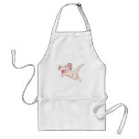 Joyful Mexican Axolotl Reptile aprons