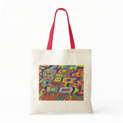 "Joyful Noise" Abstract Bags by RLMdesignes