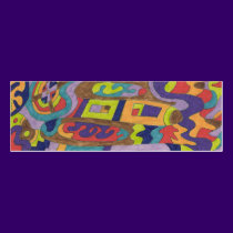 Joyful Noise, abstract business cards by RLMdesignes Joyful Noise, abstract business cards