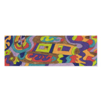 Joyful Noise, abstract Business Card Template