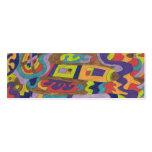 Joyful Noise, abstract Business Card Template