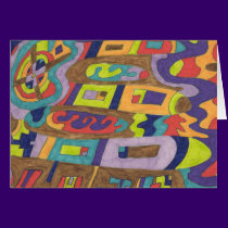 Joyful Noise, abstract cards