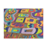Joyful Noise, abstract Postcards
