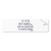 Joyful Noise Bumper Stickers
