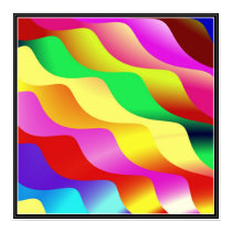 Joyful Ribbons. posters by PixelRic Joyful Ribbons. posters