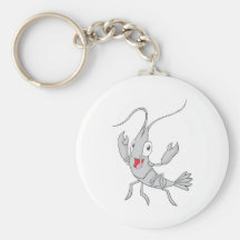 Joyful Shrimp Keychains