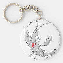 Joyful Shrimp Keychains