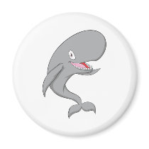 Joyful Sperm Whale Magnets