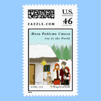 Joyful Ukrainian Christmas Carolers stamps