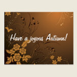 Joyous Autumn postcards