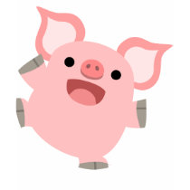 Joyous Cartoon Pig Children T-Shirt