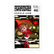 Joyous Christmas Time-Christmas, Holiday, Elf, stamps