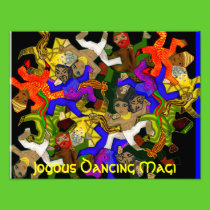 Joyous Dancing Magi - Tesselated photography