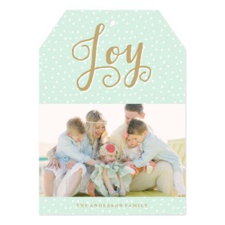 Joyous | Holiday Photo Card Custom Invite