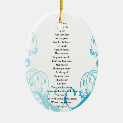 joy s birth poem double sided oval ceramic christmas joy s birth poem double sided oval ceramic christmas