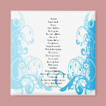 Joy's Birth Poem magnets
