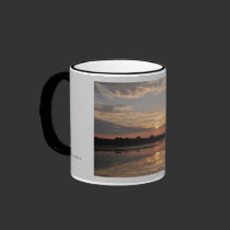 Joys of summer, sunset in somogy county, Hungary mugs