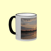 Joys of summer, sunset in somogy county, Hungary mugs