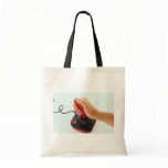 Joystick in use Photo Tote Bags