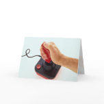 Joystick in use Photo Cards