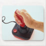 Joystick in use Photo Mouse Pad