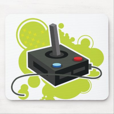 joystick mouse pad by thecuteinstitute