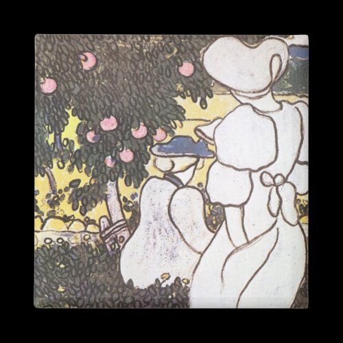 Jozsef Rippl-Ronai - Illustration to Les Vierges Fridge Magnets