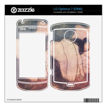 Jozsef Rippl-Ronai - Lady in bed Skins For LG Optimus 7