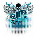 JP Designs Flying Logo Blue t-shirts