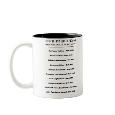 JPASE World Tour coffe mug by DonLangley
