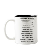 JPASE World Tour coffe mug by DonLangley JPASE World Tour coffe mug
