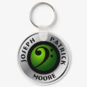 JPM Logo Keychain by JosephPatrickMoore JPM Logo Keychain