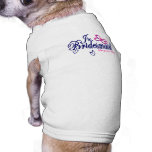 Jr. Bridesmaid/ Butterfly Theme Dog T Shirt