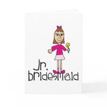 Jr. Bridesmaid Gifts and Favors Greeting Card