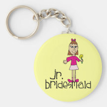 Jr. Bridesmaid Gifts and Favors Keychain