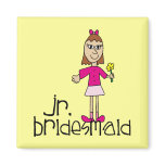 Jr. Bridesmaid Gifts and Favors Fridge Magnet