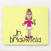 Jr. Bridesmaid Gifts and Favors Mousepad