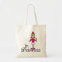 Jr. Bridesmaid Gifts and Favors Tote Bag