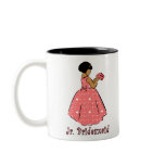 Jr Bridesmaid in Coral mugs