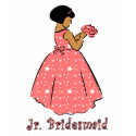 Jr Bridesmaid in Coral t-shirts by celebrationZ Jr Bridesmaid in Coral t-shirts