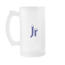 Jr.-Name Frosted Mug mugs