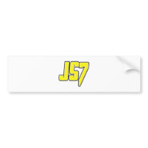 JS7yellowJS.png Bumper Stickers
