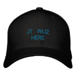 JT WUZ HERE EMBROIDERED HATS