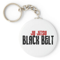 Ju Jitsu Black Belt Keychains