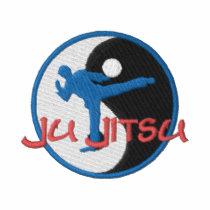 Ju Jitsu Logo embroidered shirts
