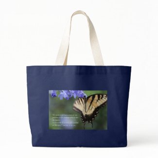Juan 8 con mariposa Tiger Swallowtail bag